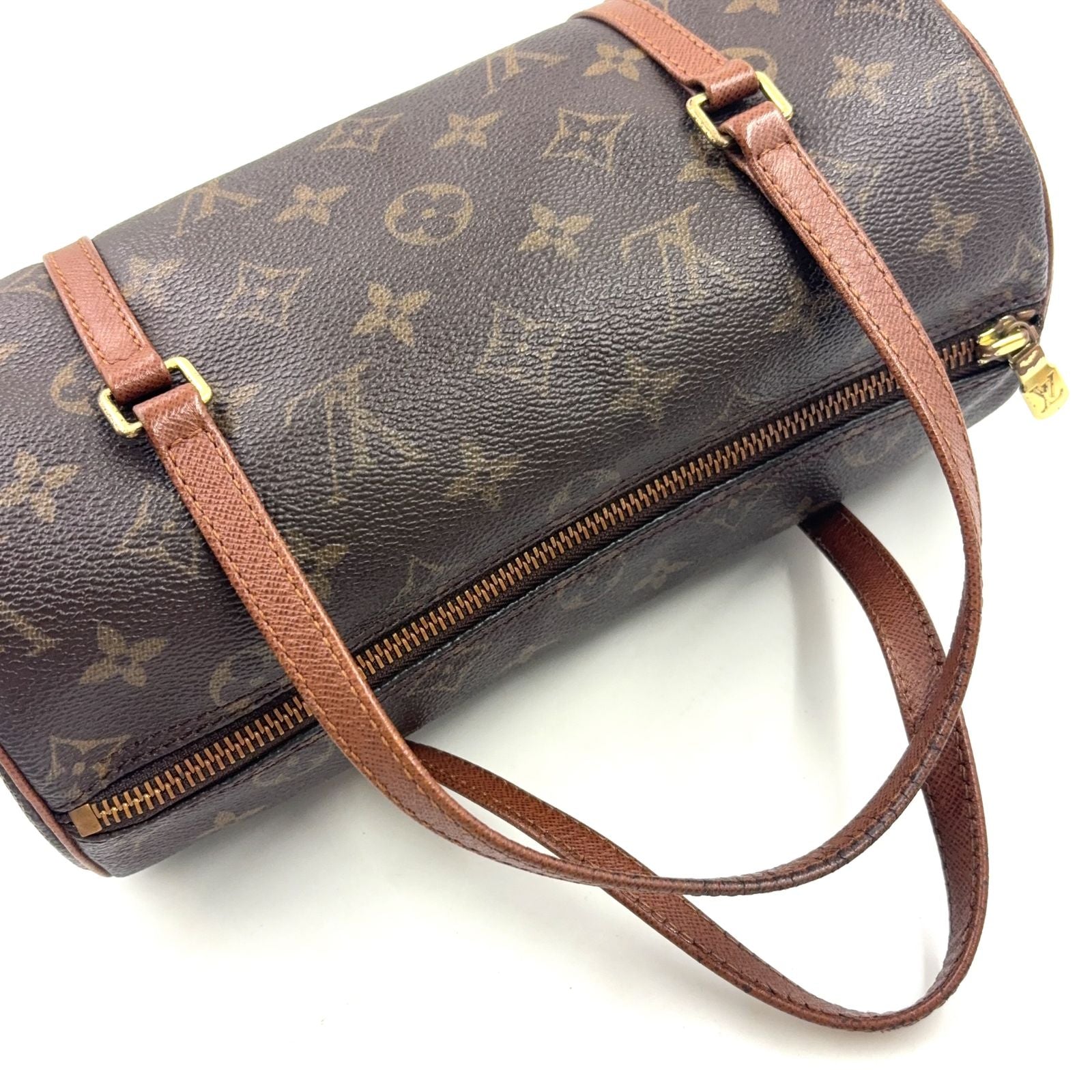 Louis Vuitton Papillon 26 Monogram Vintage Handbag — view 5