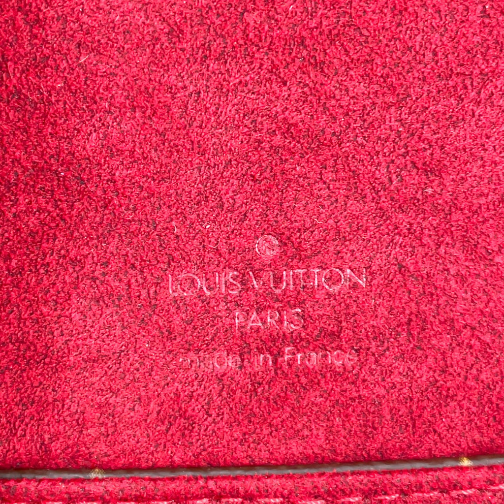 Louis Vuitton Sonatine Monogram Leather Brown Light Handbag Gold — view 4