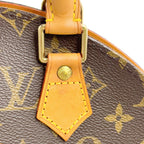 Louis Vuitton Ellipse PM Monogram Leather Brown Light Handbag Gold — view 7