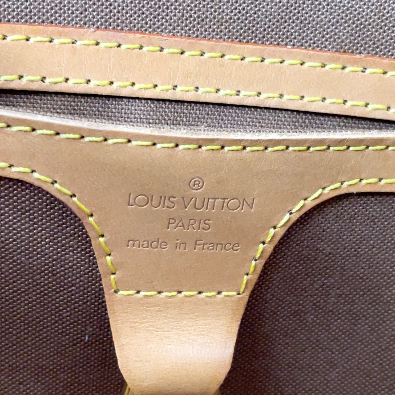Louis Vuitton Ellipse PM Monogram Leather Brown Light Handbag Gold — view 4