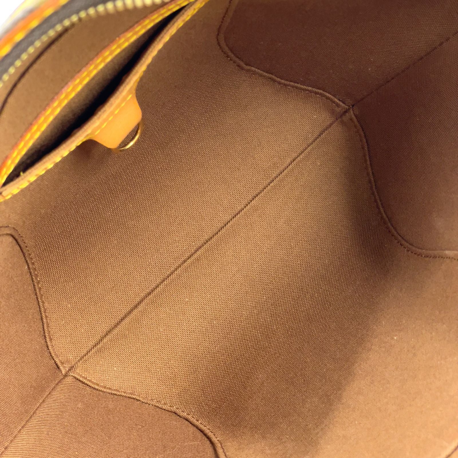 Louis Vuitton Ellipse PM Monogram Leather Brown Light Handbag Gold — view 3