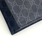 Gucci GG Supreme Leather Black Tote Silver — view 7