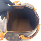 Louis Vuitton Speedy 30 Monogram Leather Brown Light Handbag Gold — view 3
