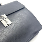 Gucci Guccissima Leather Black Business Bag Silver — view 6