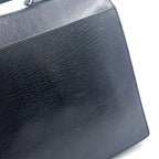 Gucci Guccissima Leather Black Business Bag Silver — view 7