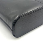 Louis Vuitton Matte Satta Monogram Calfskin Dark Gray Shoulder Bag Silver — view 7