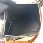 Louis Vuitton Matte Satta Monogram Calfskin Dark Gray Shoulder Bag Silver — view 3