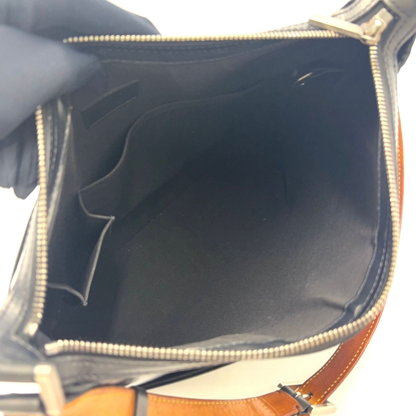 Louis Vuitton Matte Satta Monogram Calfskin Dark Gray Shoulder Bag Silver — view 3
