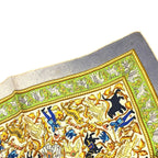 Hermes Carre 90 Chasse en Inde Indian Hunting Silk Multicolor Scarf — view 9