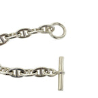 Hermes Vintage Chaine D'ancre TGM 12 Links Bracelet 925 Sterling Silver — view 4