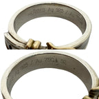 Hermes Ceinture Ring 925 Sterling Silver Gold — view 3