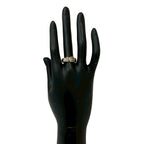 Hermes Ceinture Ring 925 Sterling Silver Gold — view 2