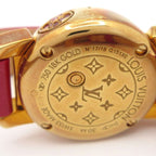 Louis Vuitton Watch Tambour Ruby 18k Yellow Gold White Shell — view 8
