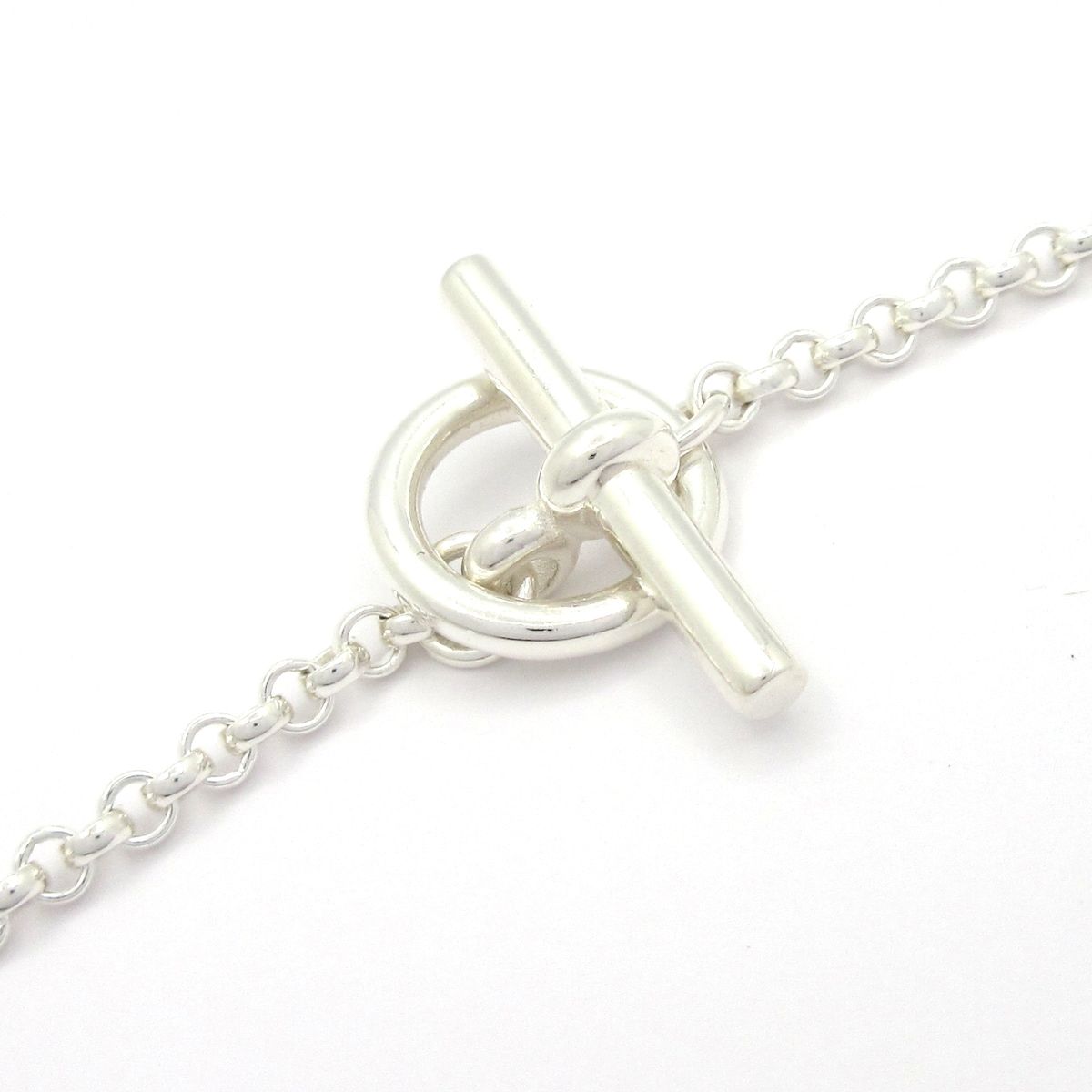 Hermes Necklace Chaine D'ancre Area II GM Silver — view 4