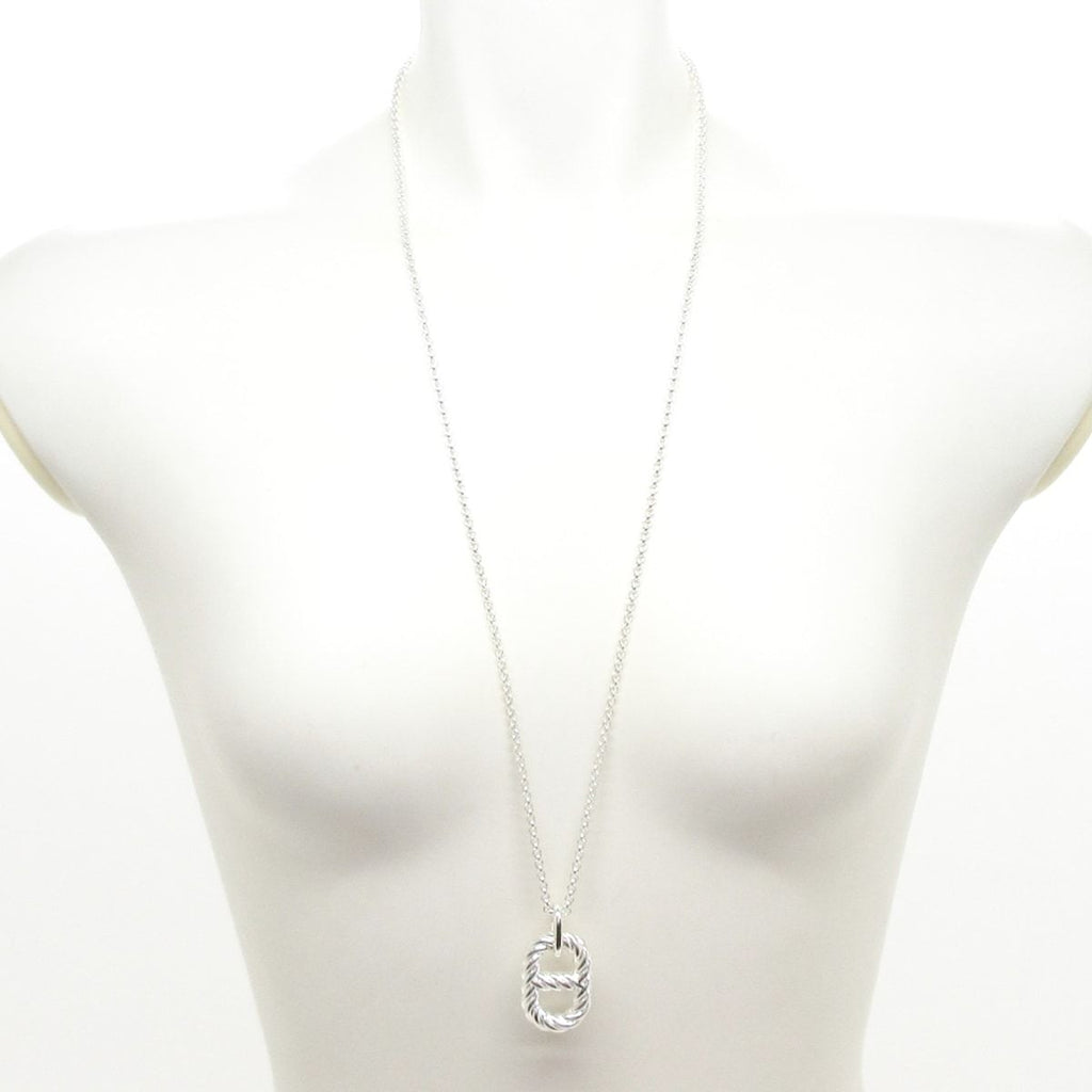 Hermes Necklace Chaine D'ancre Area II GM Silver — view 2