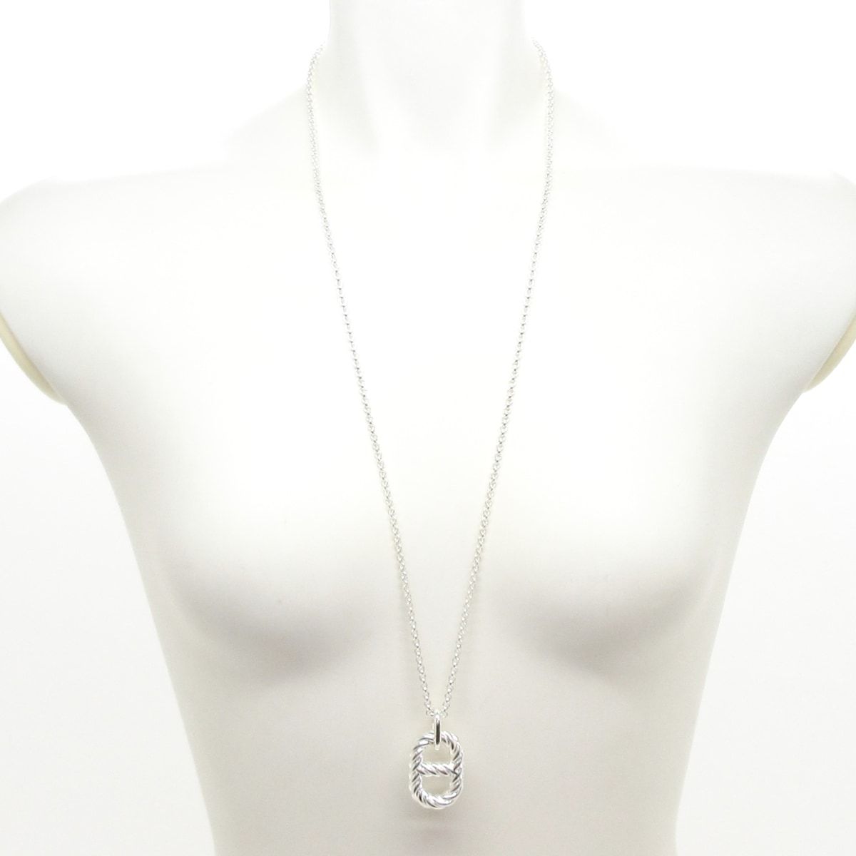 Hermes Necklace Chaine D'ancre Area II GM Silver — view 2