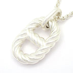 Hermes Necklace Chaine D'ancre Area II GM Silver — view 3