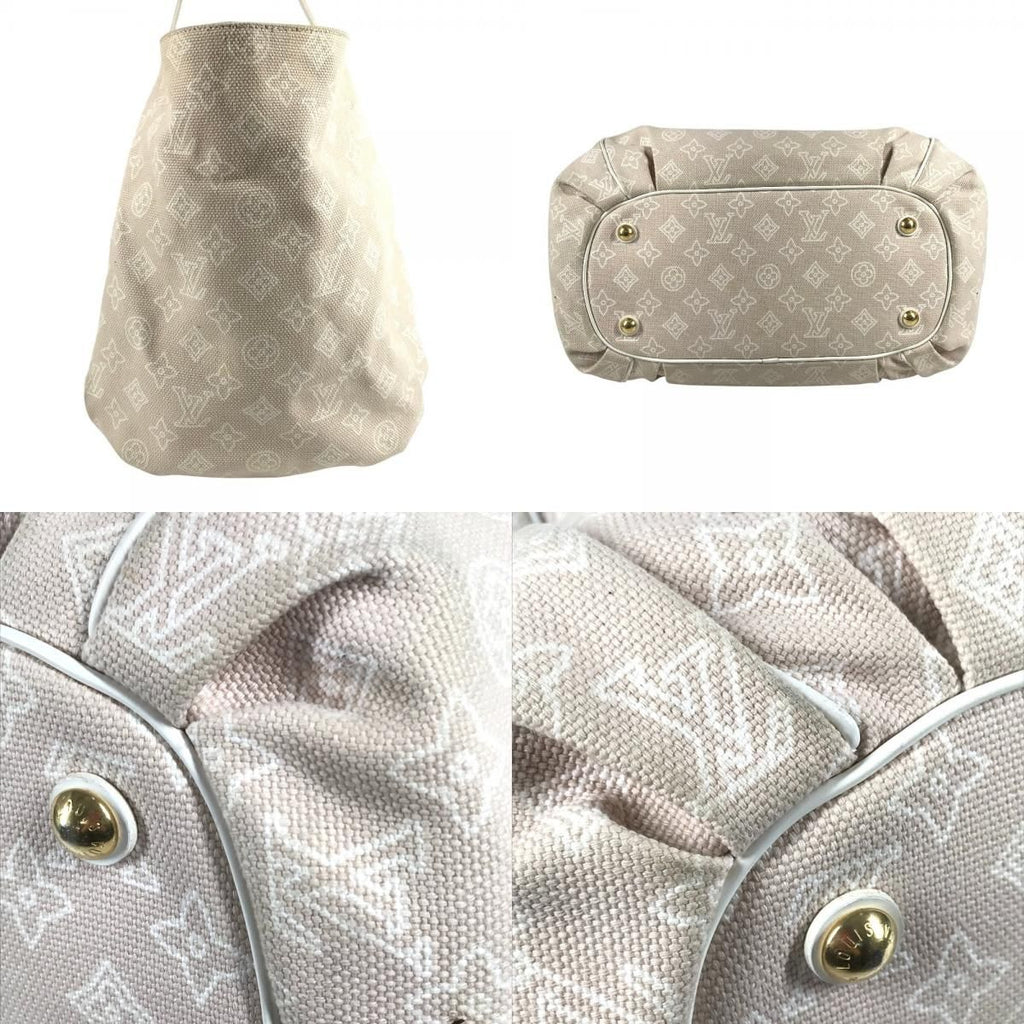 Louis Vuitton Shoulder Bag Kabai Panema GM Canvas Leather Pink Beige — view 9