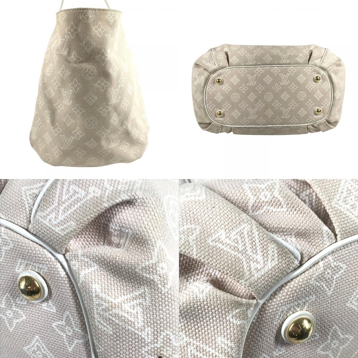Louis Vuitton Shoulder Bag Kabai Panema GM Canvas Leather Pink Beige — view 9