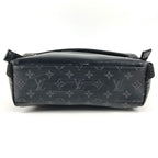 Louis Vuitton Shoulder Bag Messenger Voyage PM Monogram Eclipse Canvas Black — view 5