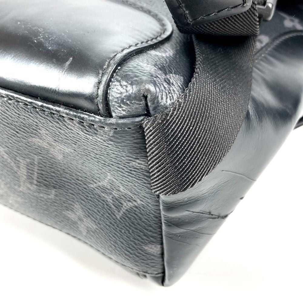 Louis Vuitton Shoulder Bag Messenger Voyage PM Monogram Eclipse Canvas Black — view 6
