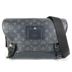 Louis Vuitton Shoulder Bag Messenger Voyage PM Monogram Eclipse Canvas Black