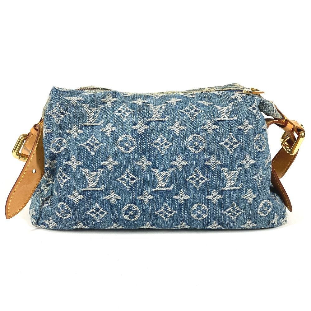 Louis Vuitton Shoulder Bag PM Monogram Denim Blue — view 2