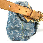 Louis Vuitton Shoulder Bag PM Monogram Denim Blue — view 4