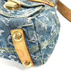 Louis Vuitton Shoulder Bag PM Monogram Denim Blue — view 6