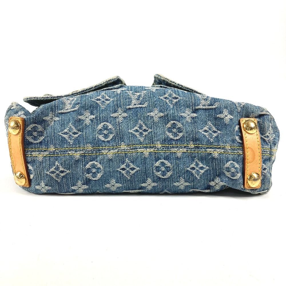 Louis Vuitton Shoulder Bag PM Monogram Denim Blue — view 5