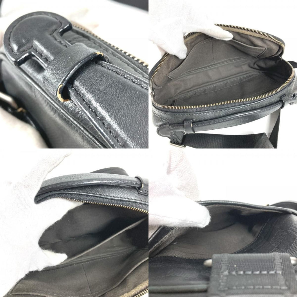 Louis Vuitton Belt Bag Ambler Damier Infini Leather Onyx Black — view 8