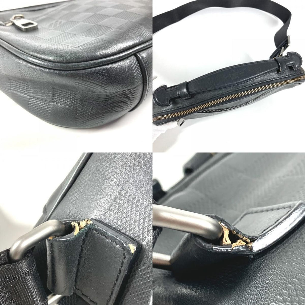 Louis Vuitton Belt Bag Ambler Damier Infini Leather Onyx Black — view 7