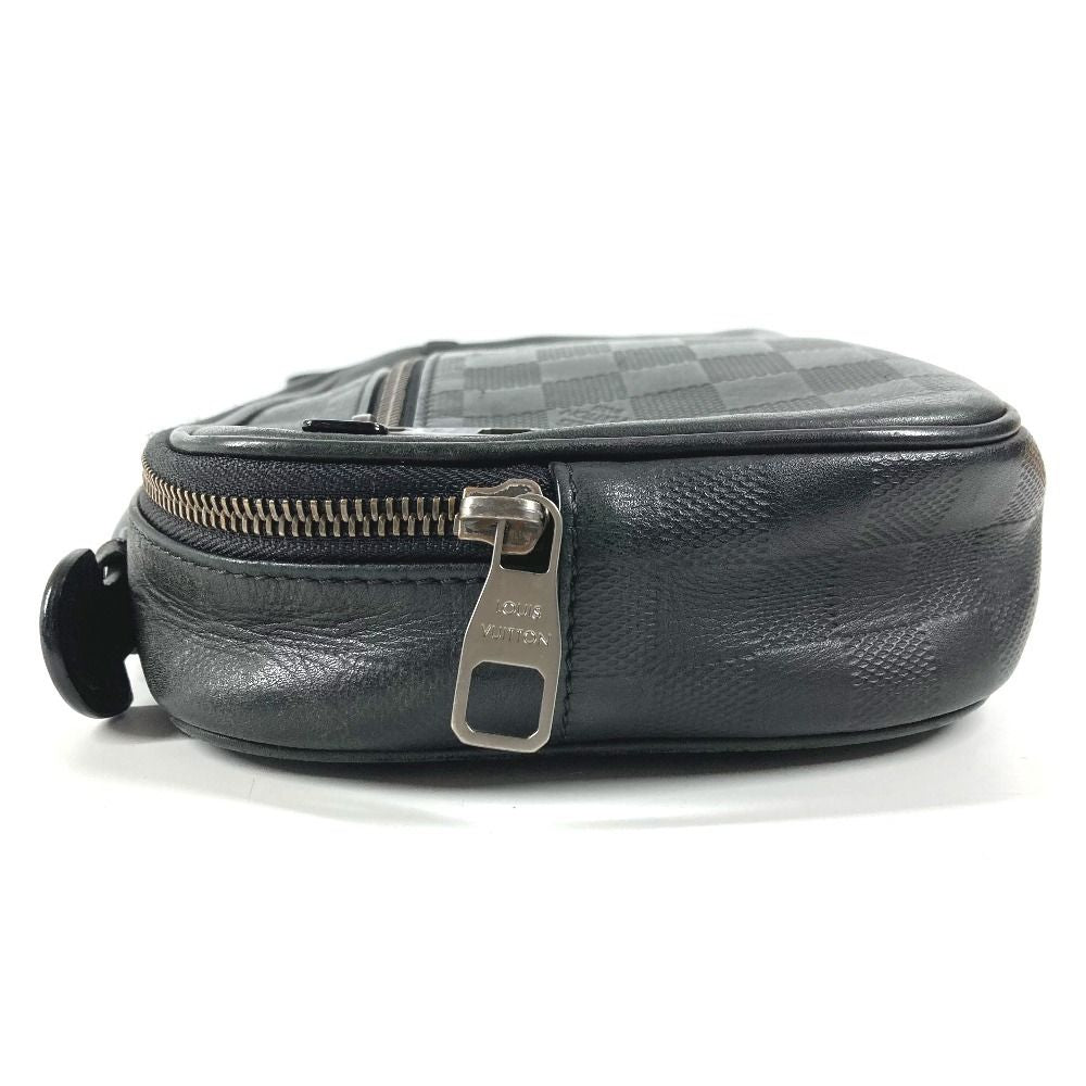 Louis Vuitton Belt Bag Ambler Damier Infini Leather Onyx Black — view 3