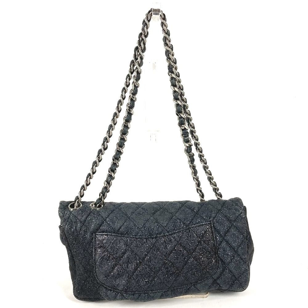 Chanel Shoulder Bag CC Logo Dark Gray — view 2