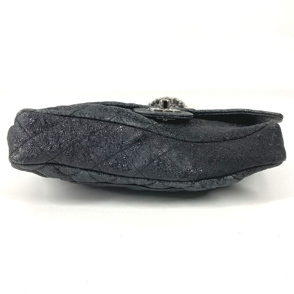 Chanel Shoulder Bag CC Logo Dark Gray — view 5