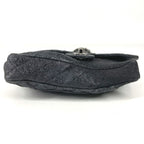 Chanel Shoulder Bag CC Logo Dark Gray — view 5