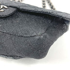 Chanel Shoulder Bag CC Logo Dark Gray — view 6