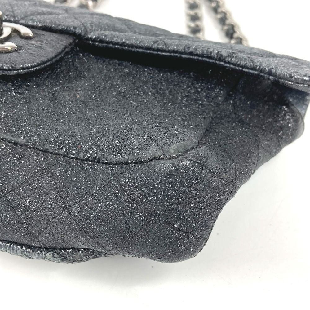 Chanel Shoulder Bag CC Logo Dark Gray — view 6