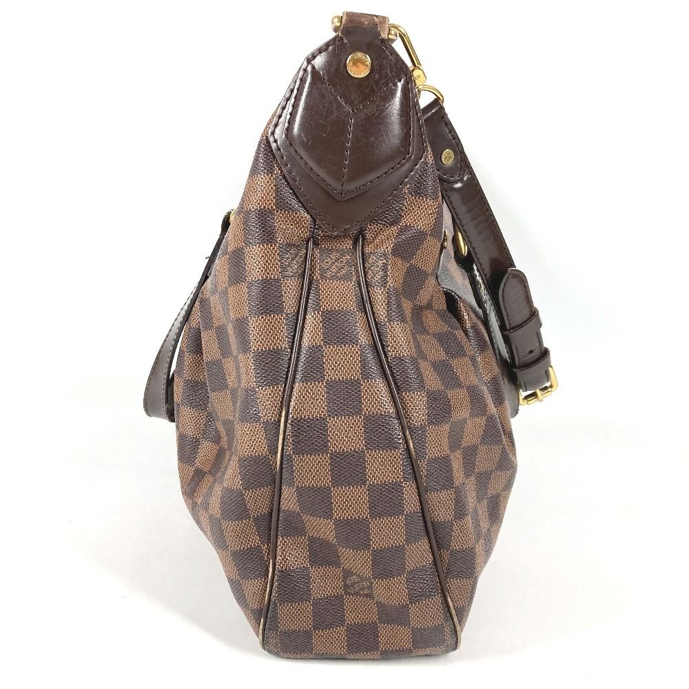 Louis Vuitton Shoulder Bag I-vora MM Damier Canvas Ebene Brown — view 5