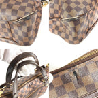 Louis Vuitton Shoulder Bag I-vora MM Damier Canvas Ebene Brown — view 7