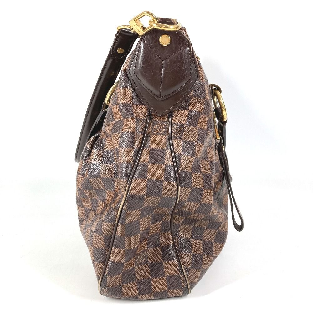 Louis Vuitton Shoulder Bag I-vora MM Damier Canvas Ebene Brown — view 4