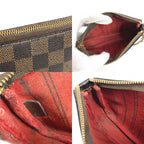 Louis Vuitton Pouch Mini Pochette T&b Damier Canvas Brown — view 8
