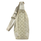 Louis Vuitton Shoulder Bag Boulogne Monogram Mini Lin Canvas Beige — view 4