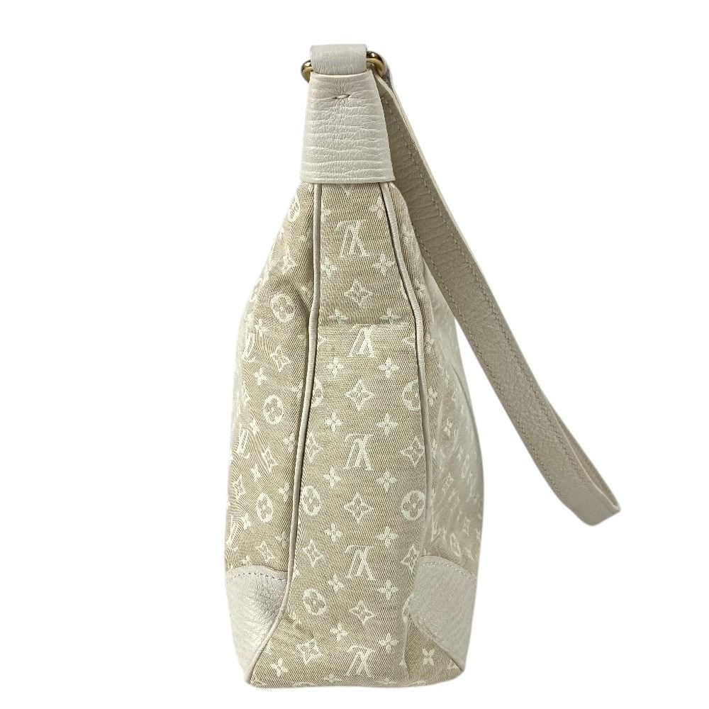 Louis Vuitton Shoulder Bag Boulogne Monogram Mini Lin Canvas Beige — view 3