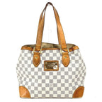 Louis Vuitton Tote Hampstead PM Damier Azur Canvas White