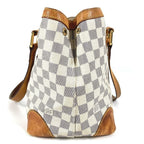 Louis Vuitton Tote Hampstead PM Damier Azur Canvas White — view 3
