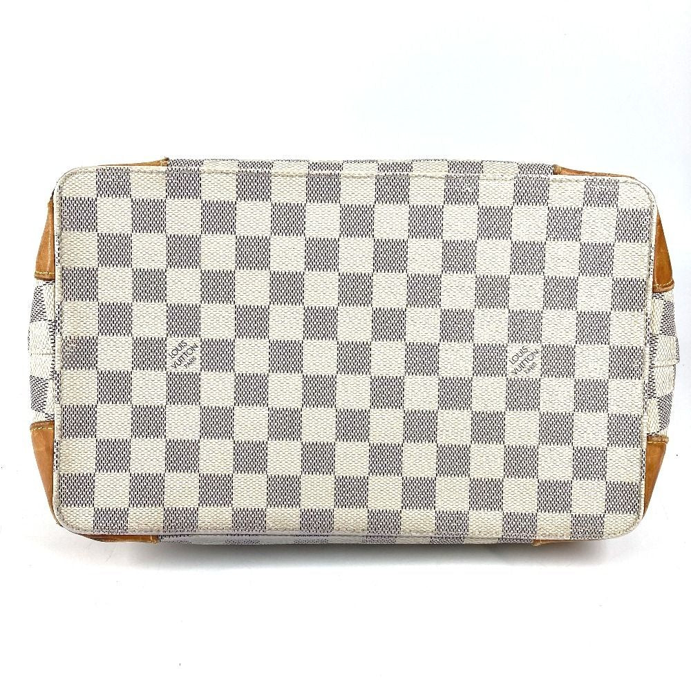 Louis Vuitton Tote Hampstead PM Damier Azur Canvas White — view 5