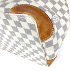 Louis Vuitton Tote Hampstead PM Damier Azur Canvas White — view 6