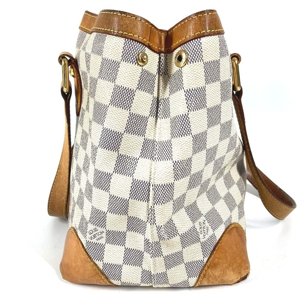 Louis Vuitton Tote Hampstead PM Damier Azur Canvas White — view 4