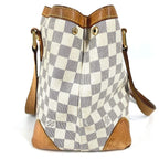 Louis Vuitton Tote Hampstead PM Damier Azur Canvas White — view 4